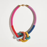 Water Bowline Necklace | Rainbow