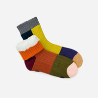 Mismatch House Socks | Desert