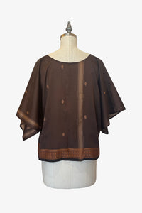 Lisbon Top | Golden Walnut Saree