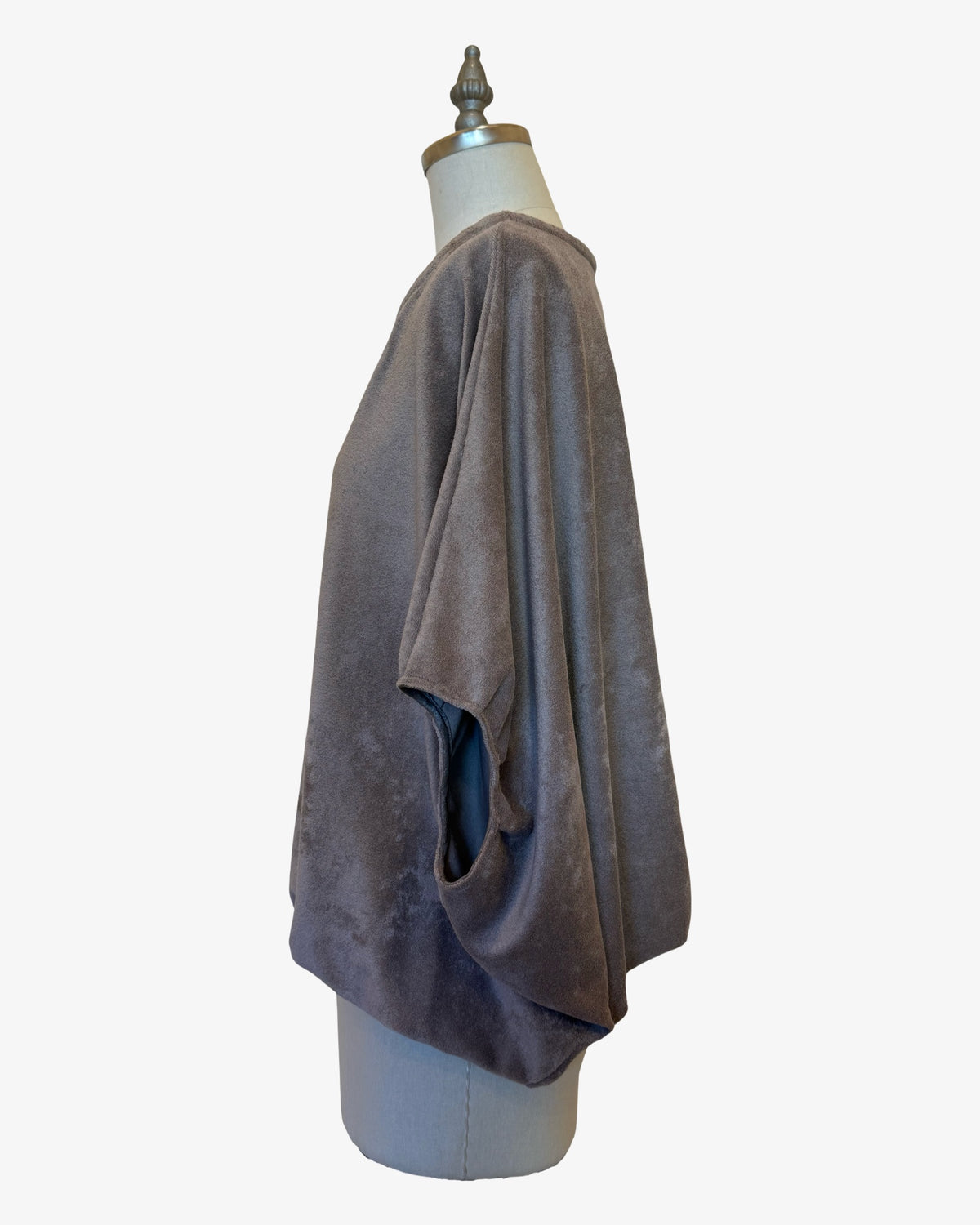Teshima Bubble Top | Birch Fleece