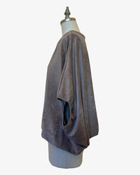 Teshima Bubble Top | Birch Fleece