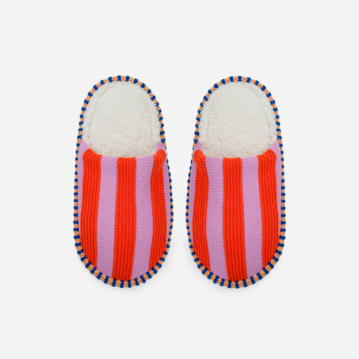 Super Stripe Slide Slippers | Poppy Lilac