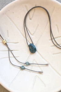Crystals and Stones Necklace | Apatite