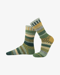 Mismatched Cotton Crew Socks | Fiddlehead
