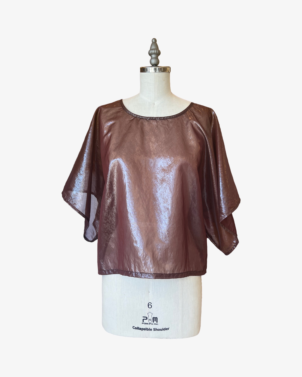 Lisbon Top | Oxblood Gloss