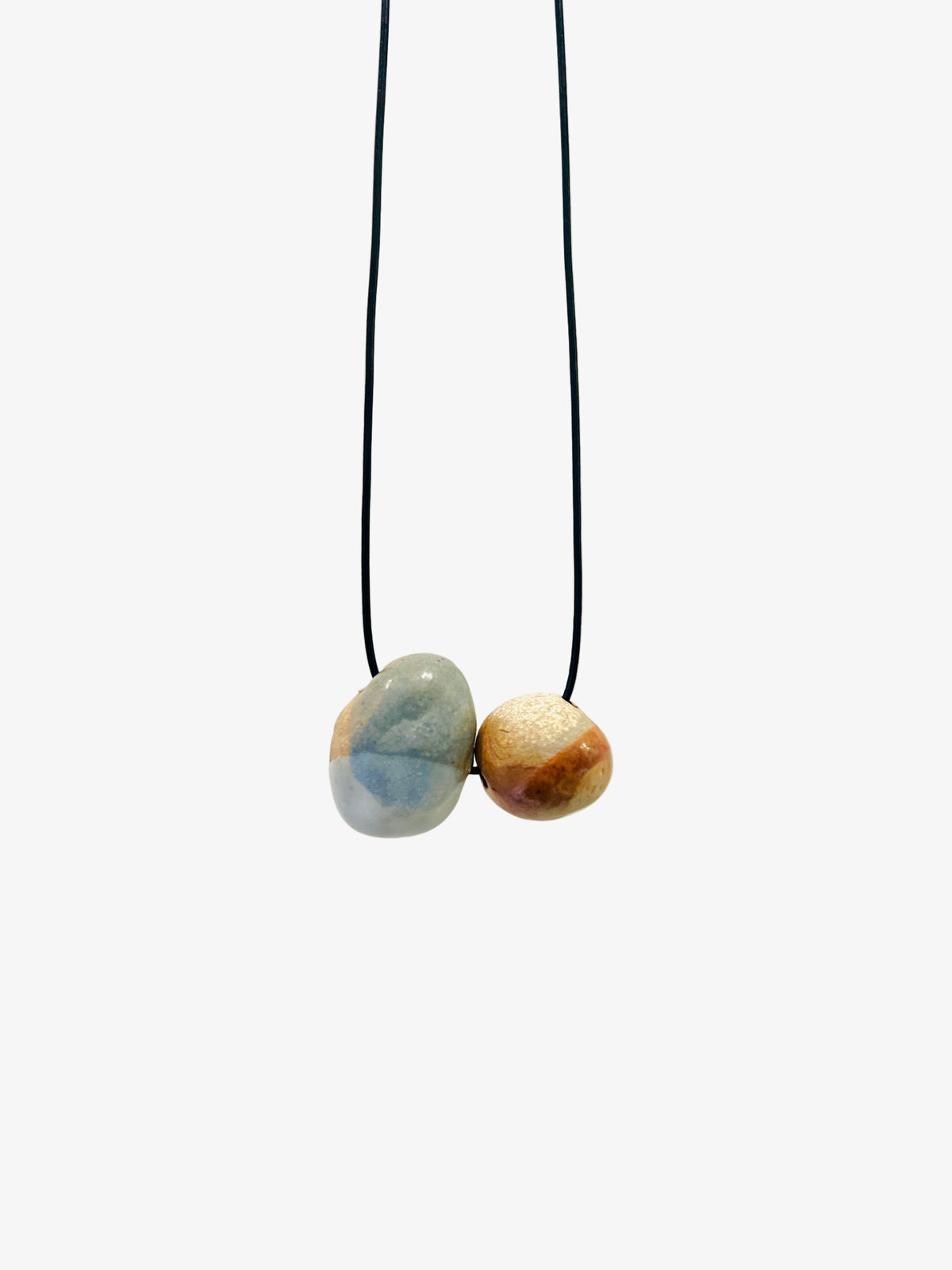 One of a Kind Pebble Necklaces
