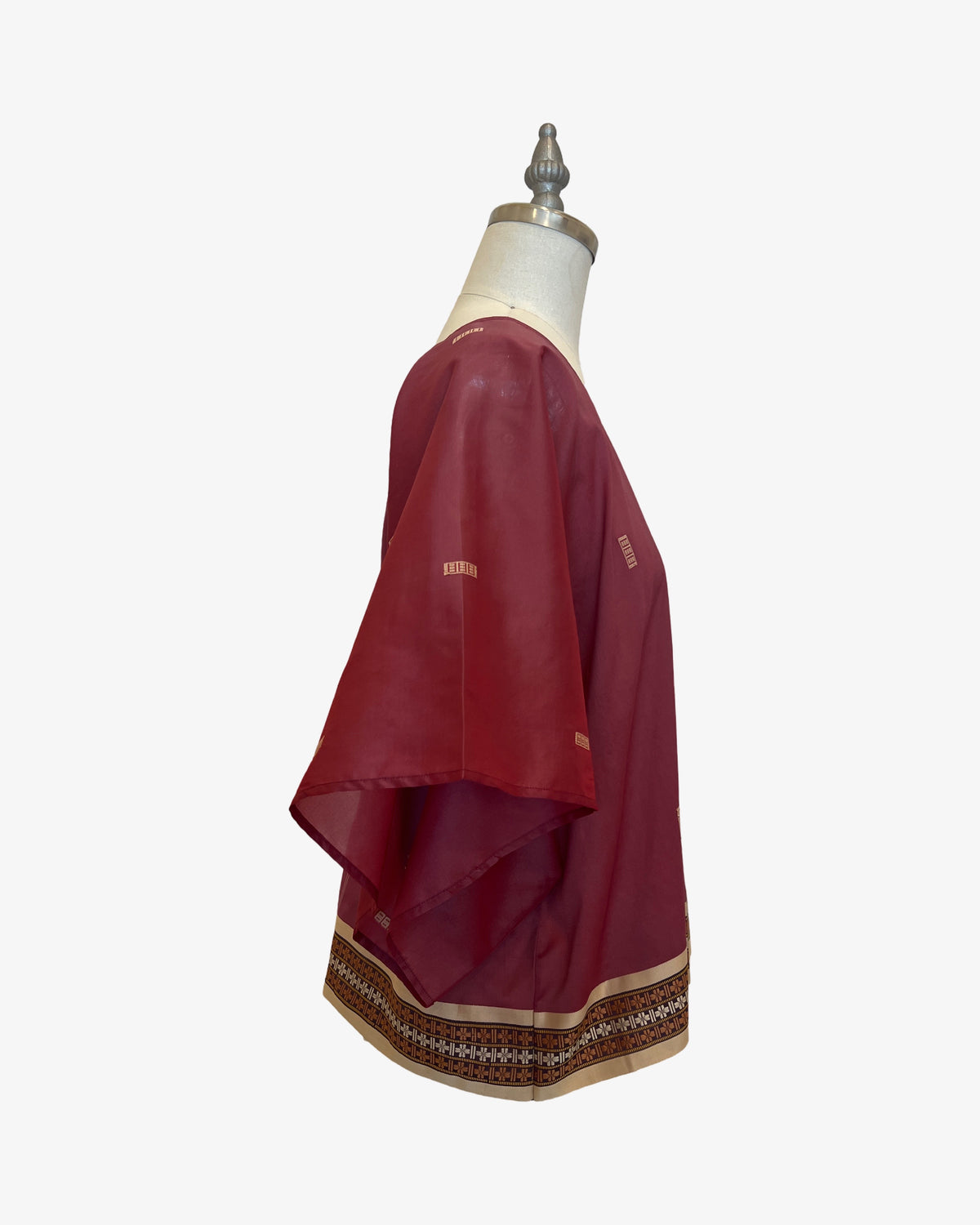 Lisbon Top | Rose Cream Saree