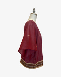 Lisbon Top | Rose Cream Saree