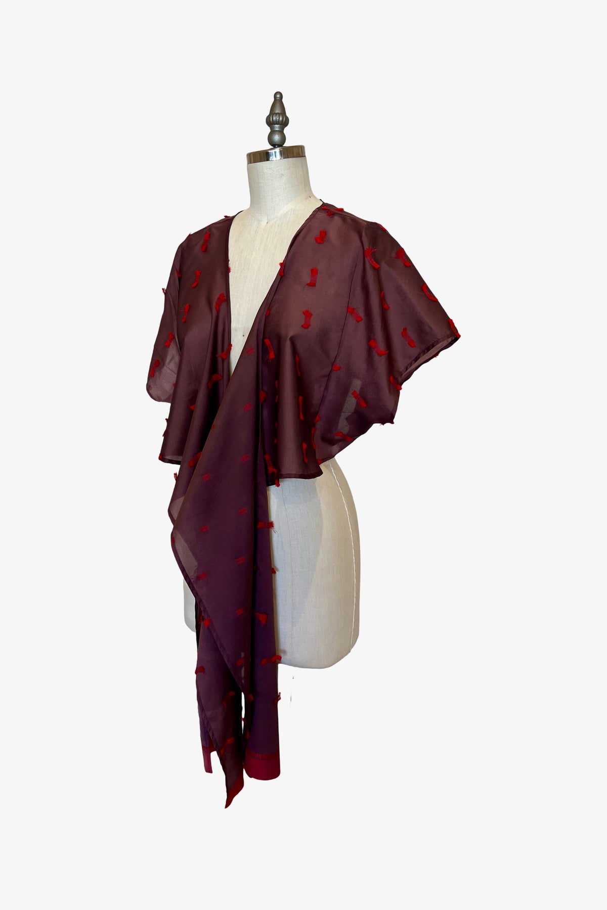 Dolman Wrap | Red Raisin Saree