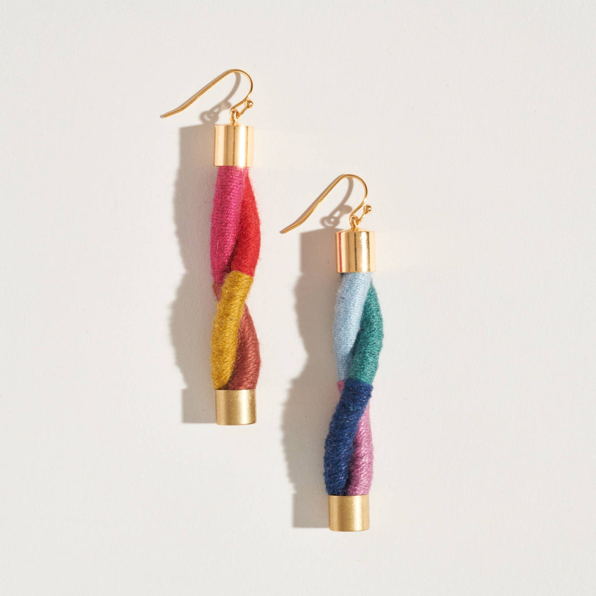 Twist Earrings | Rainbow