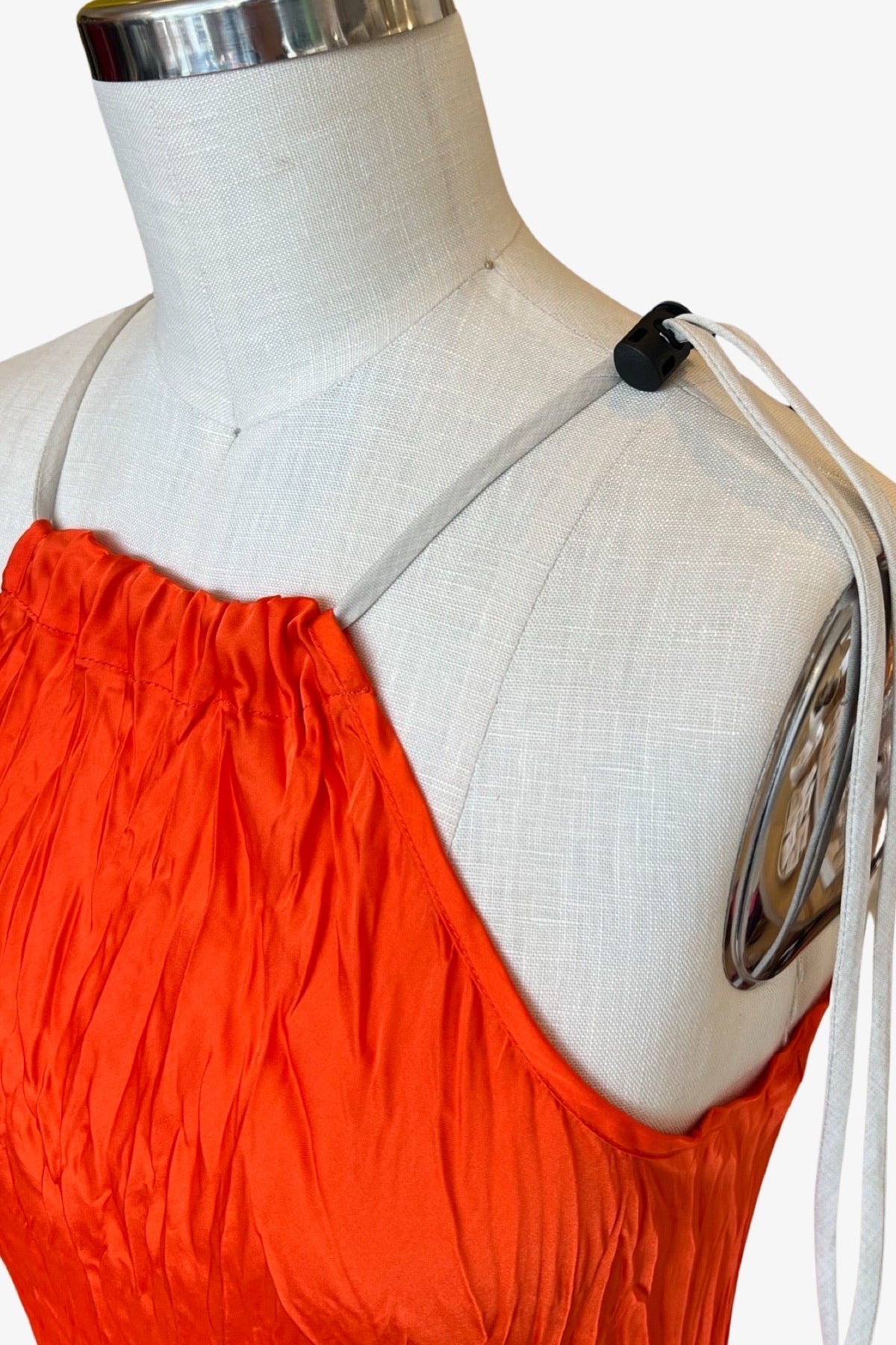 Twisted Maxi Halter Dress | Saffron