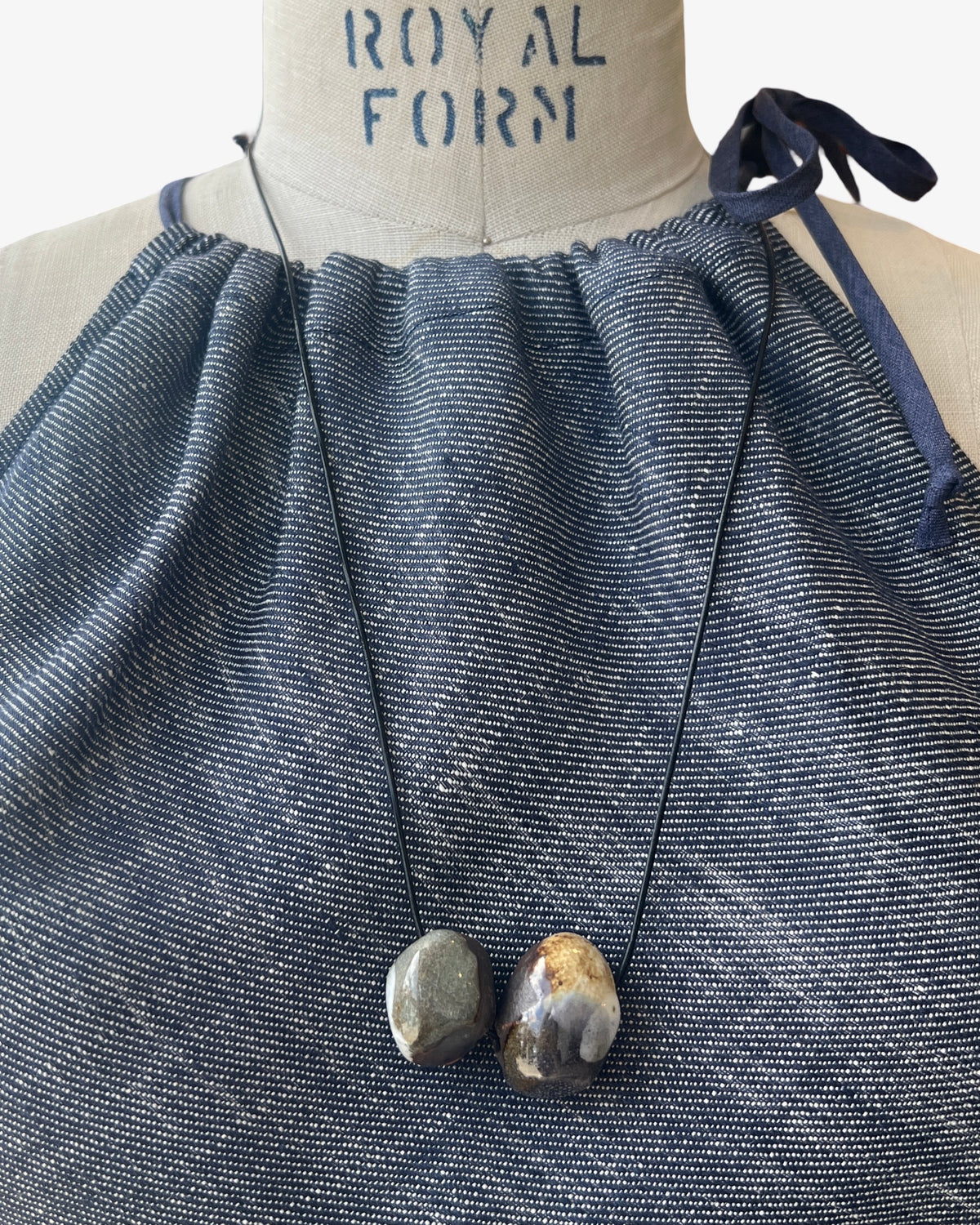 One of a Kind Pebble Necklaces