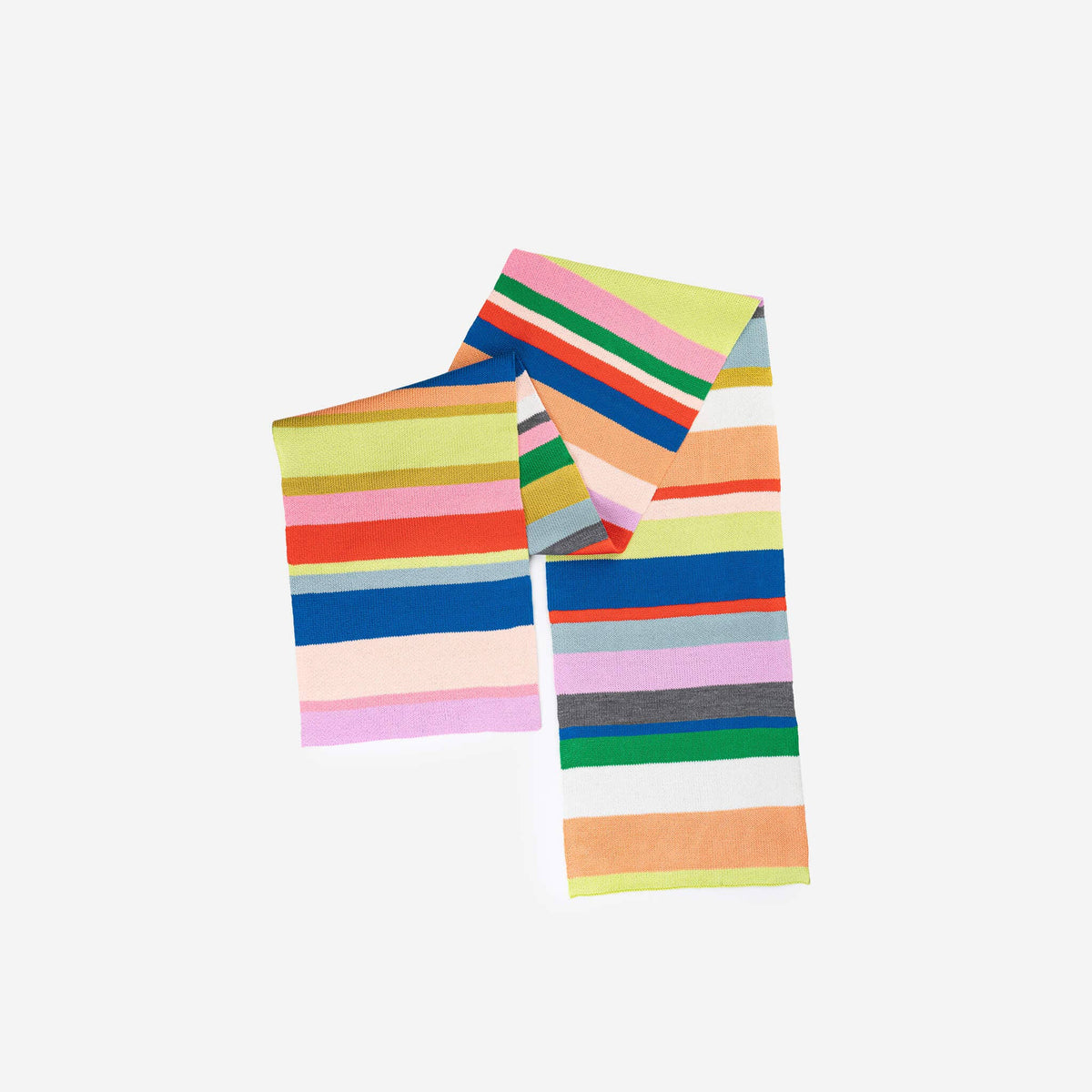 Multi Stripe Big Scarf | Rainbow