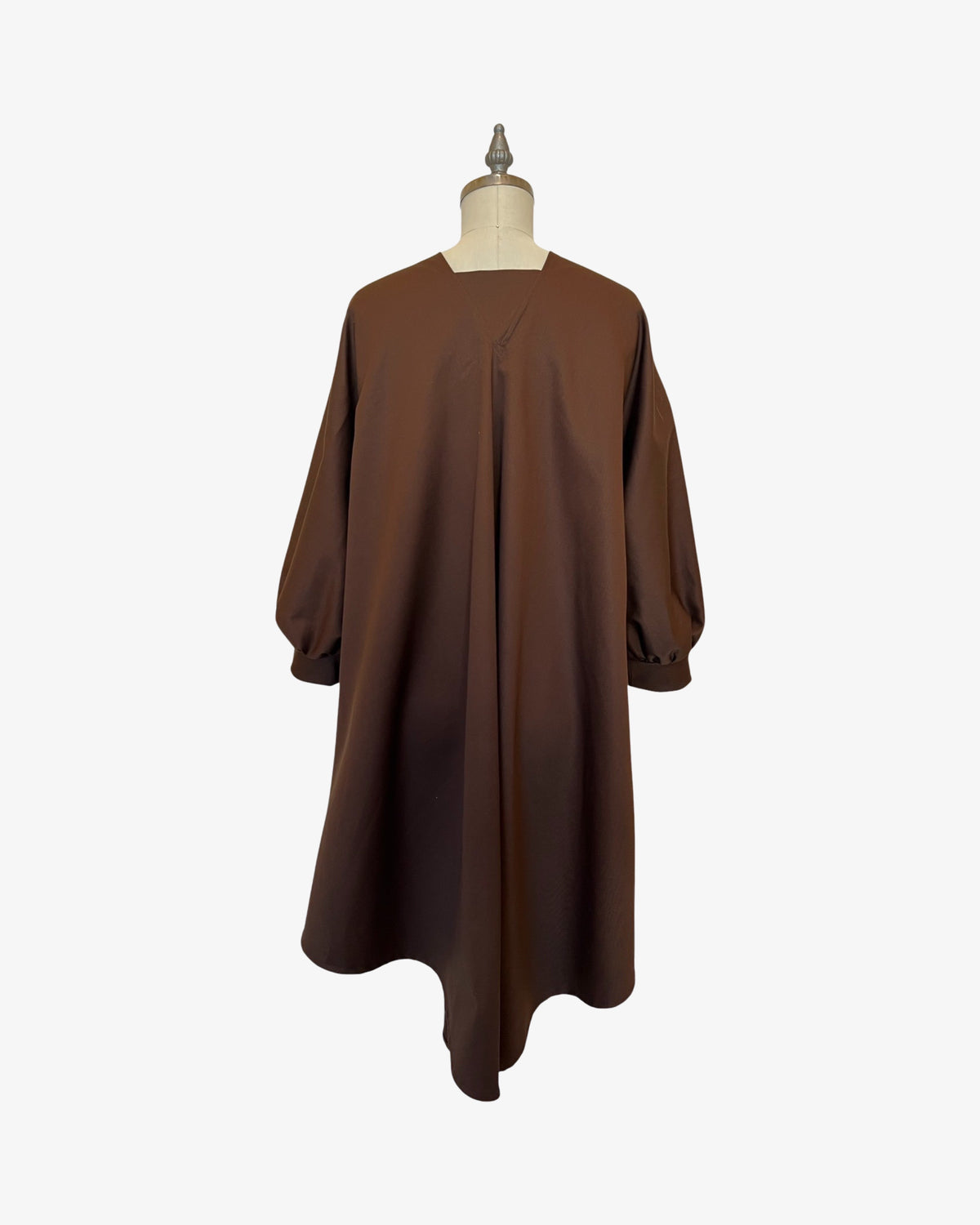 Organic Cotton Barcelona Coat | Chocolate