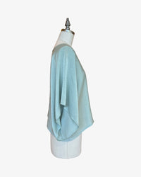 Lisbon Top | Aquamarine Shimmer