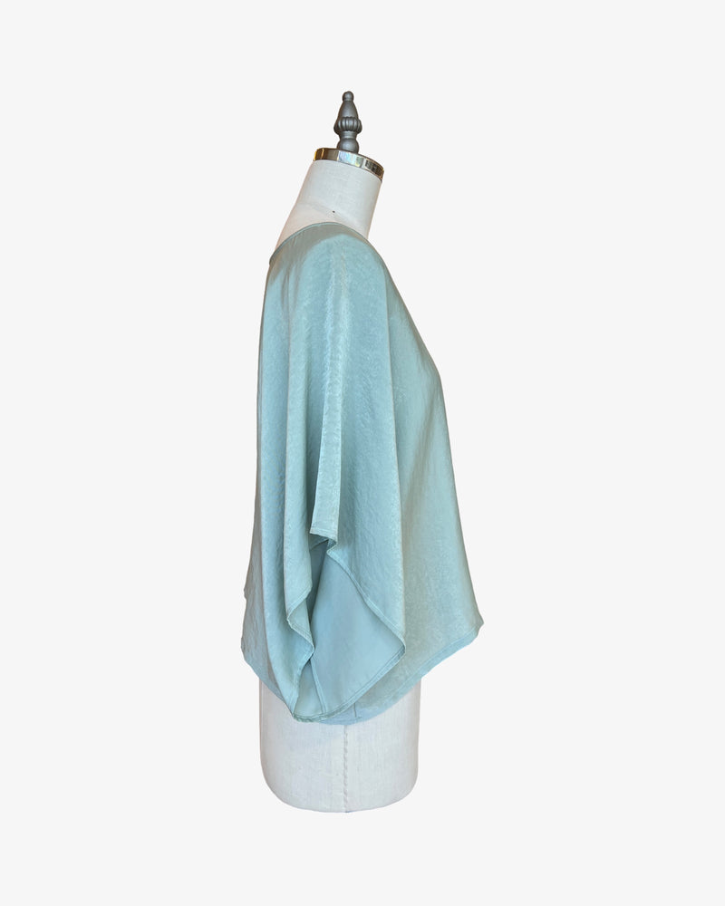 Lisbon Top | Aquamarine Shimmer