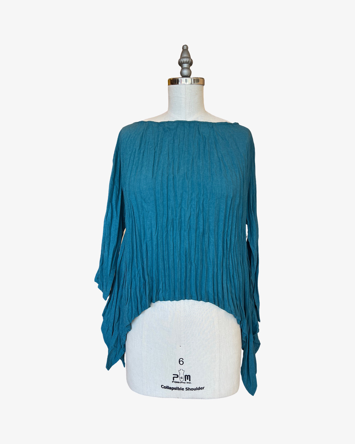 Twisted Square Top | Teal