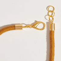 Shoelace Square Knot Bolo | Latte Cotton