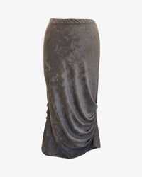 Caterpillar Long Skirt + Tube Dress | Birch Terry