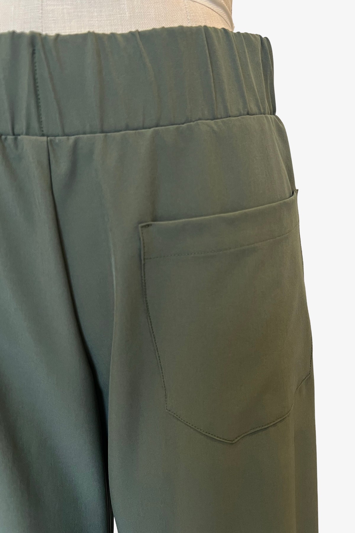 Hepburn Trousers 2.0 | Olive Techno