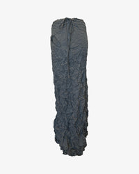 Moth Asymmetrical Long Skirt | Steel