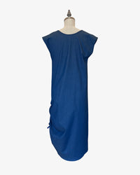 Asymmetrical Convertible Dress | Chambray