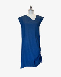 Asymmetrical Convertible Dress | Chambray