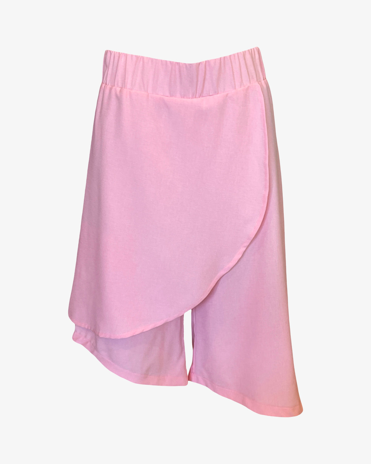 Asymmetrical Knee Skort | Sakura Pink