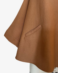 Tortuga Poncho | Luxe Caramel French Terry