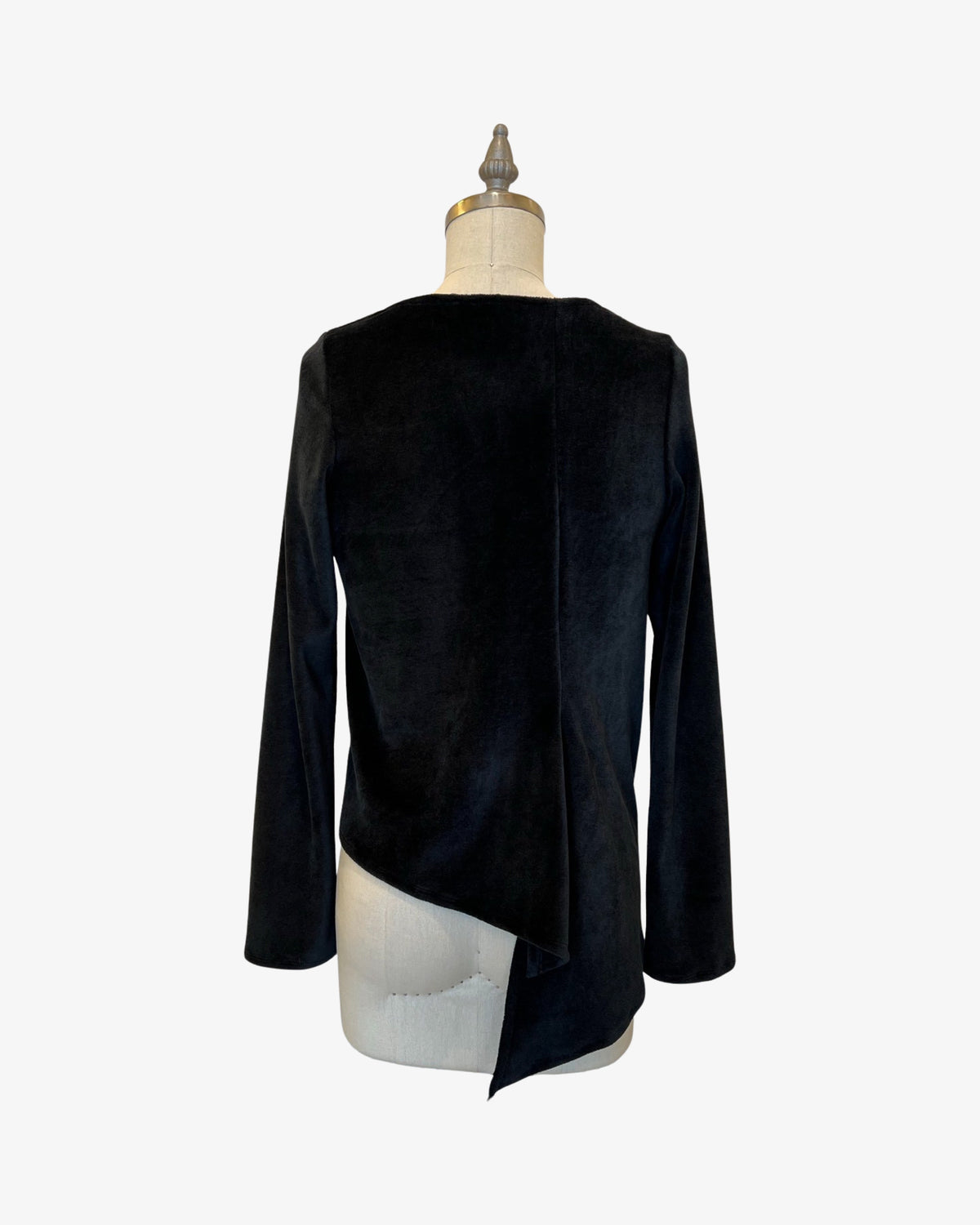 L/S Trapezoid Top | Bamboo Velour