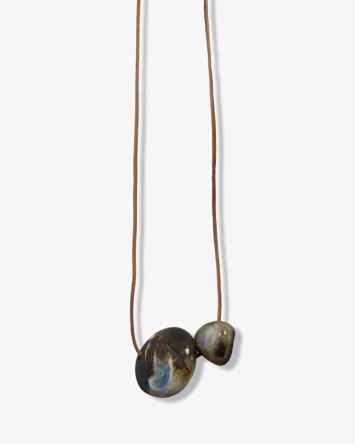 One of a Kind Pebble Necklaces