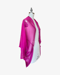Cocoon Cardigan Wrap | Sheer Orchid