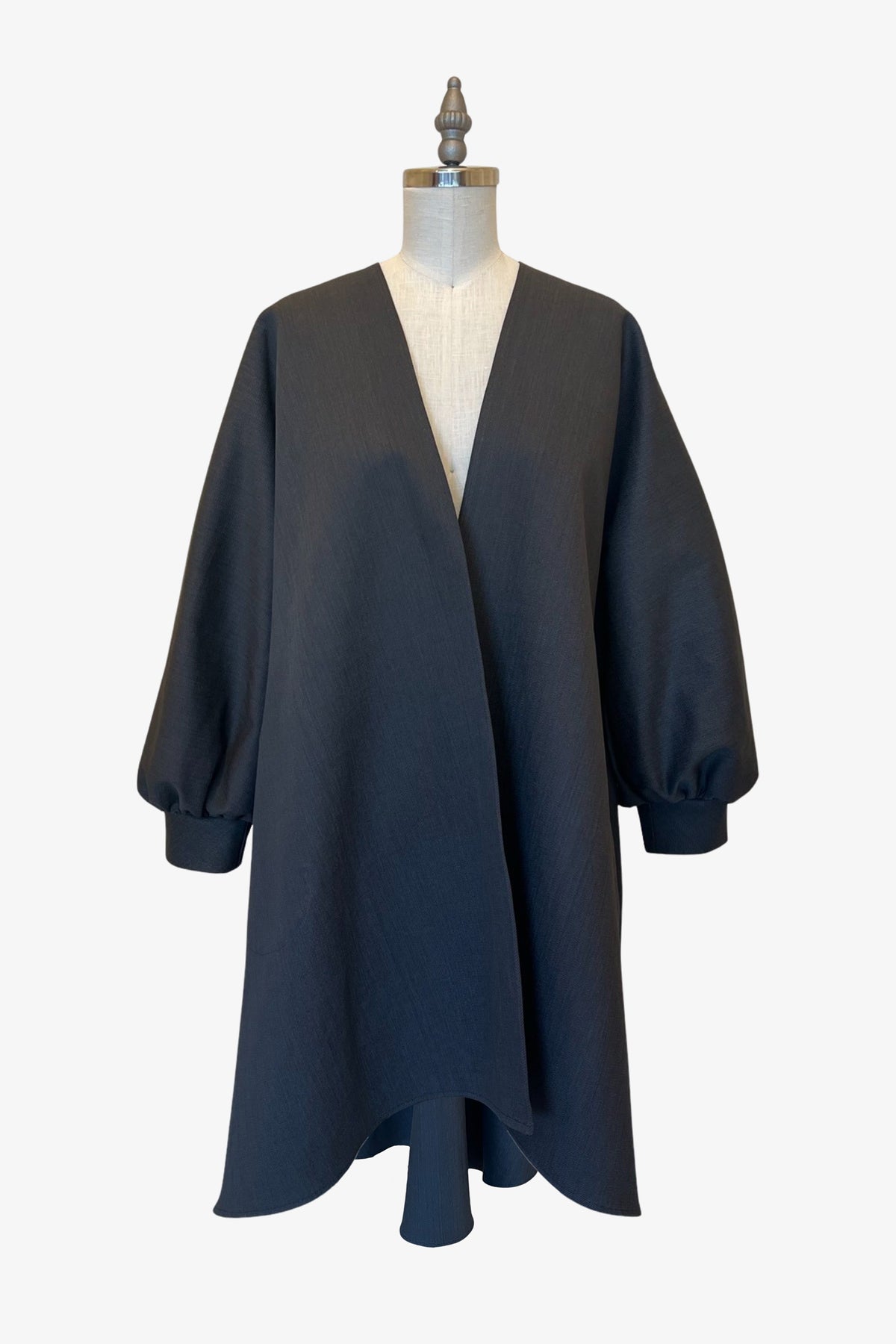 Barcelona Duster | Charcoal Denim