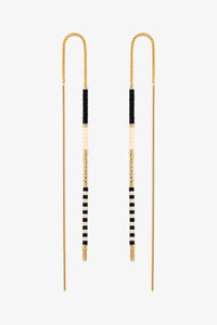 Miyuki Seed Bead Threader | Bone & Black