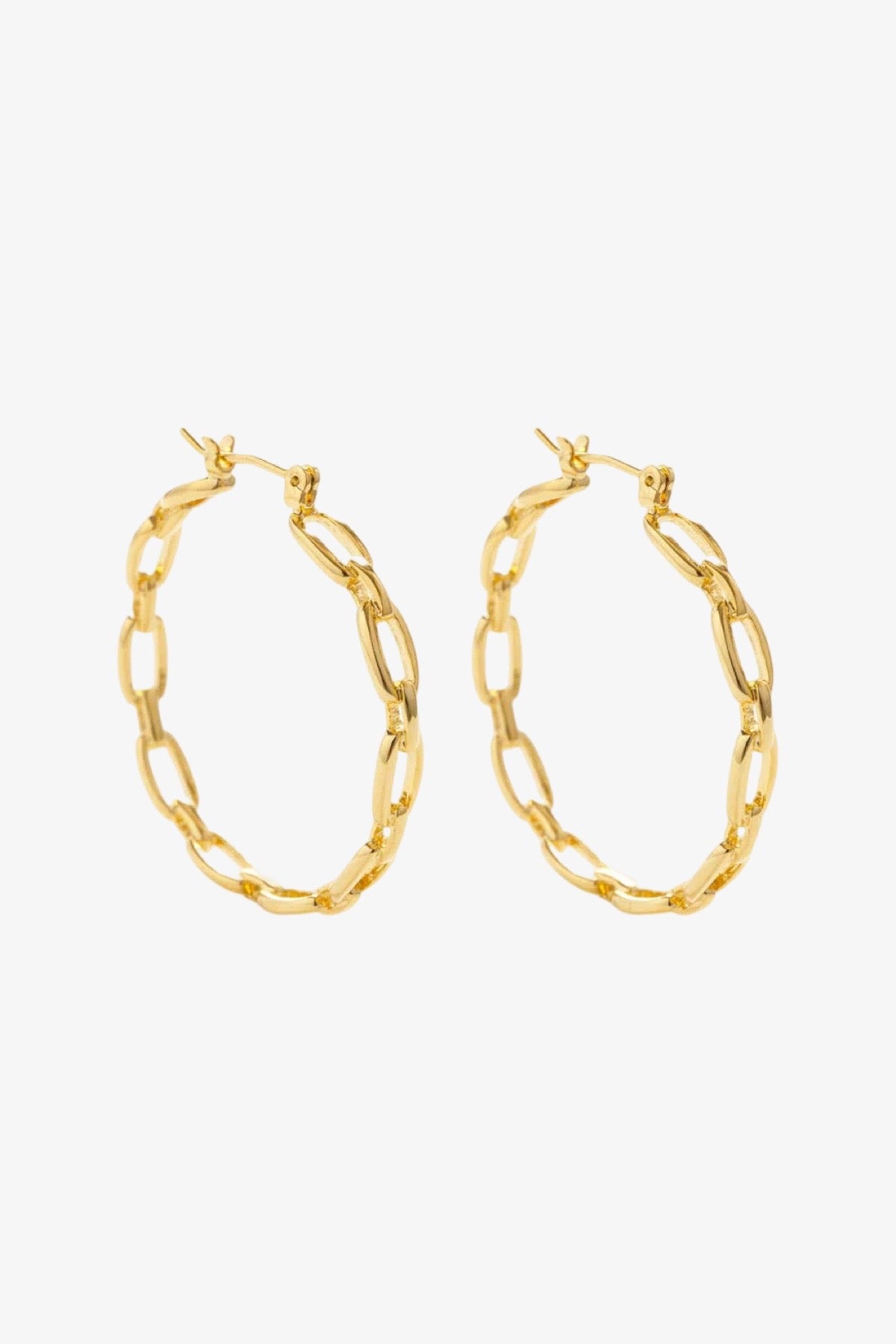 Chain Hoop Earring