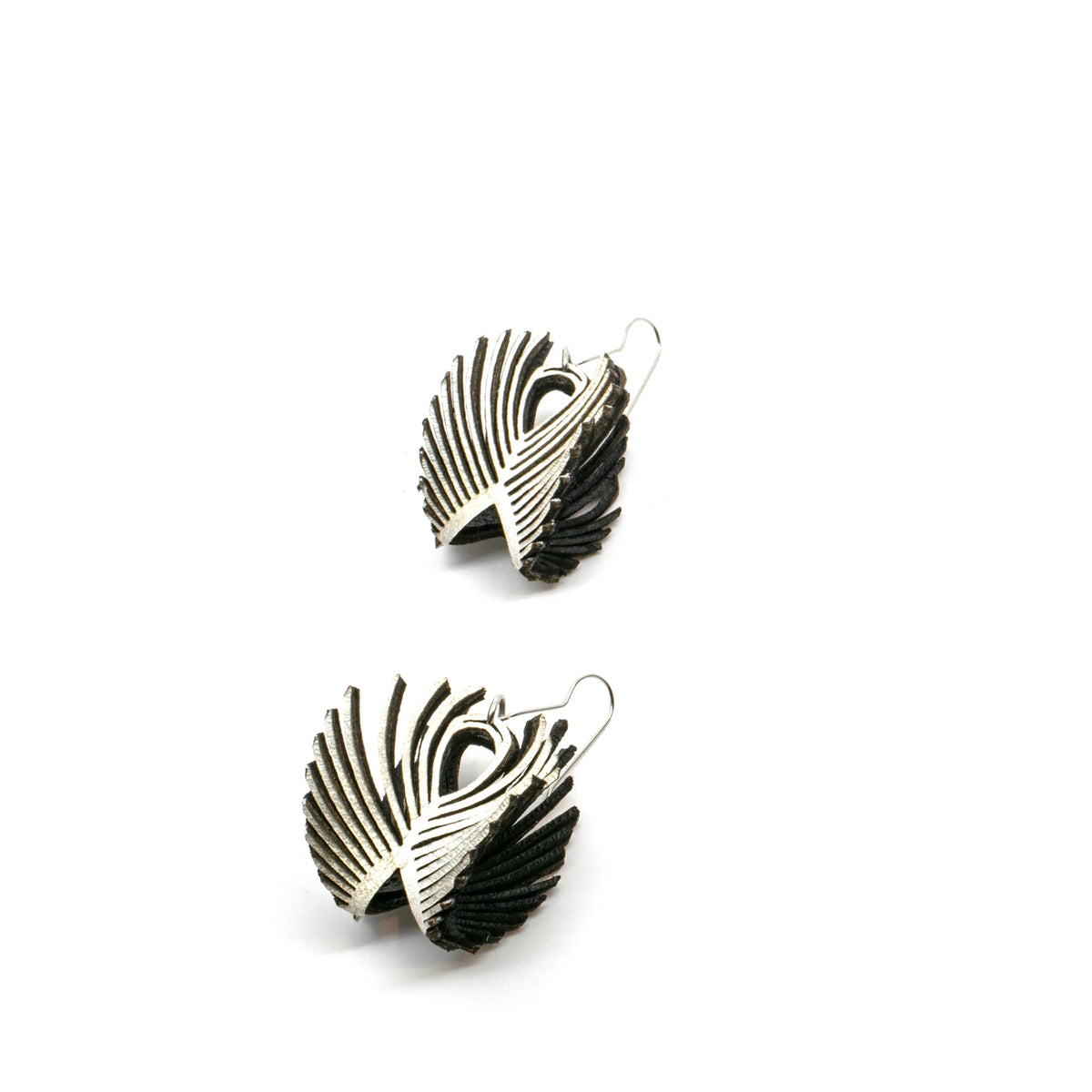 Bosque Wings Earrings | Silver
