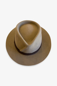 Bowie Fedora | Tan Felt