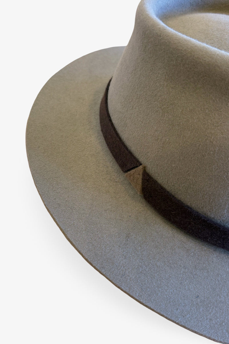 Bowie Fedora | Tan Felt