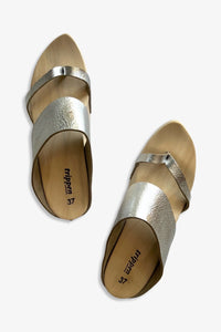 Trippen Mogami Sandal |  Nickel