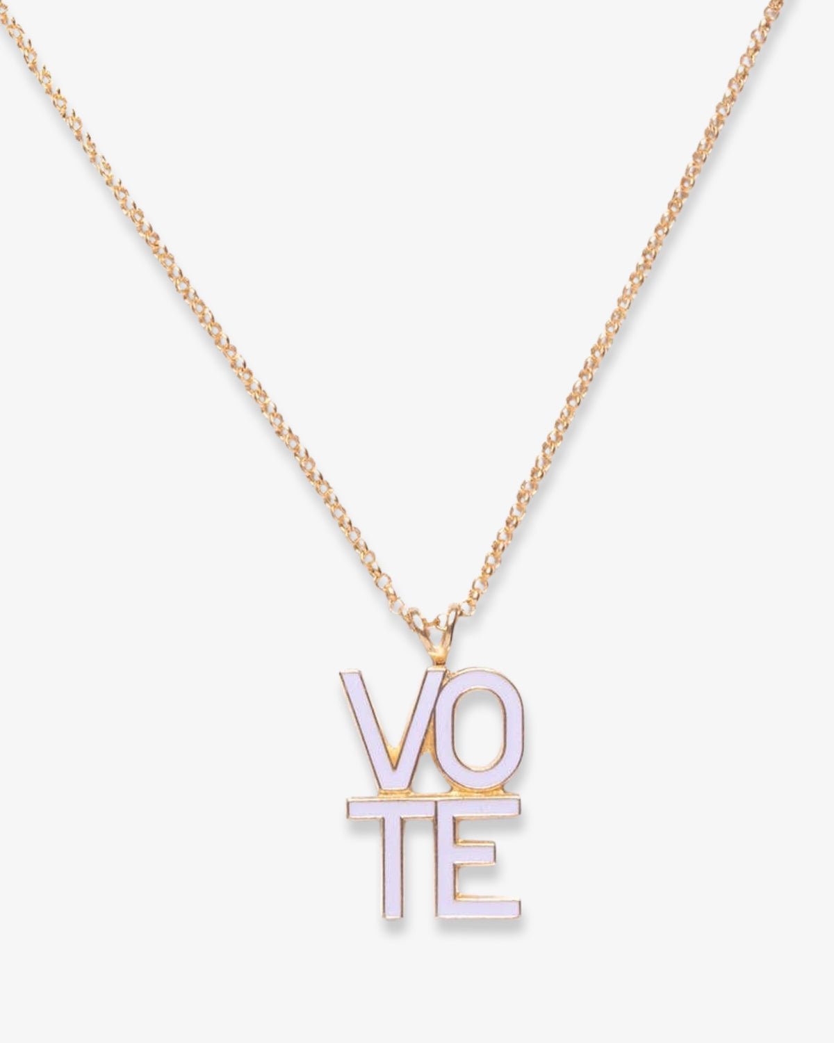 Vote Necklace | Lilac