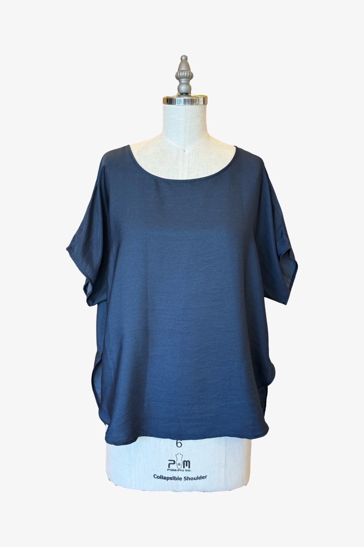 Easy Tee | Silky Midnight Blue