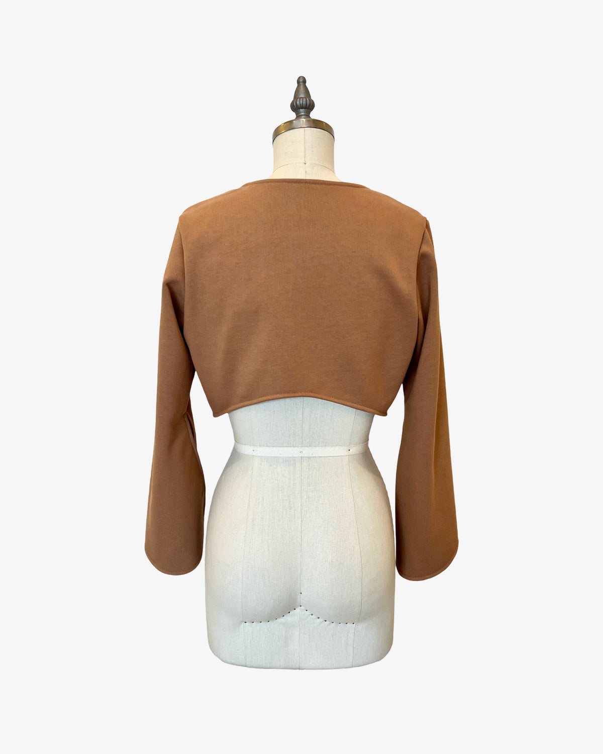 Tulip Bolero | Luxe Caramel French Terry