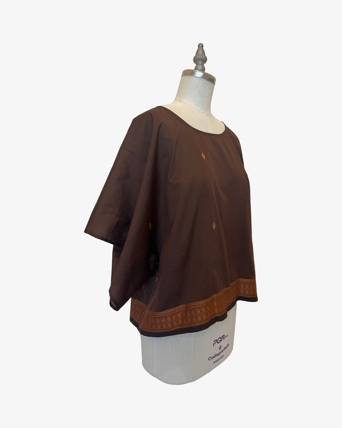 Lisbon Top | Golden Walnut Saree