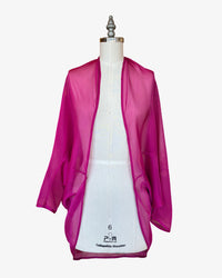 Cocoon Cardigan Wrap | Sheer Orchid