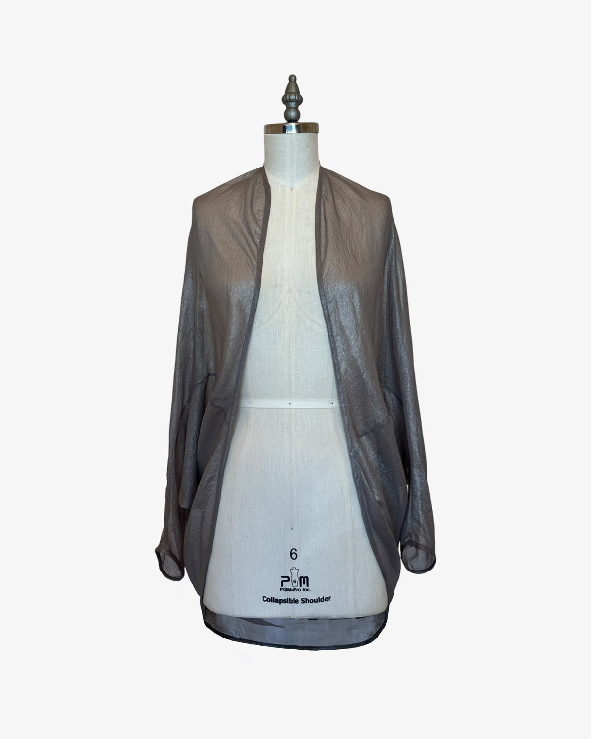 Cocoon Cardigan Wrap | Sheer Champagne Shimmer