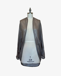 Cocoon Cardigan Wrap | Sheer Champagne Shimmer