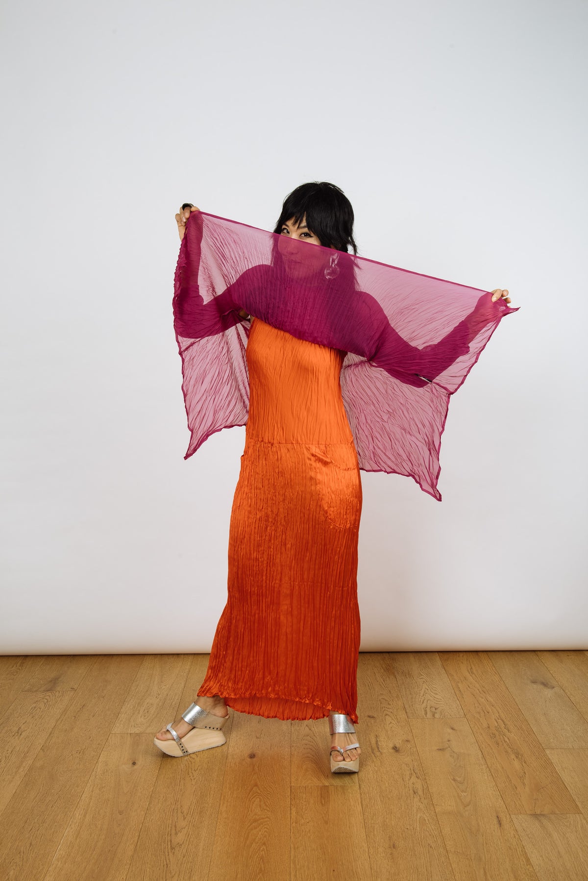Twisted Maxi Halter Dress | Saffron