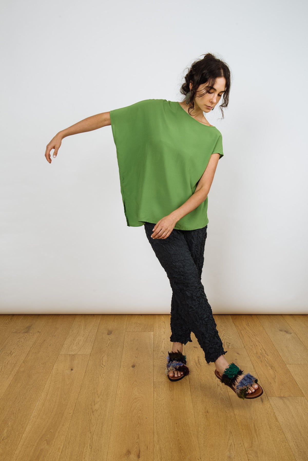Mojave Top | Green Apple