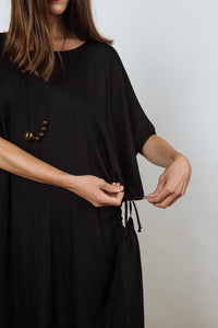 Convertible Lisbon Dress | Silky Black
