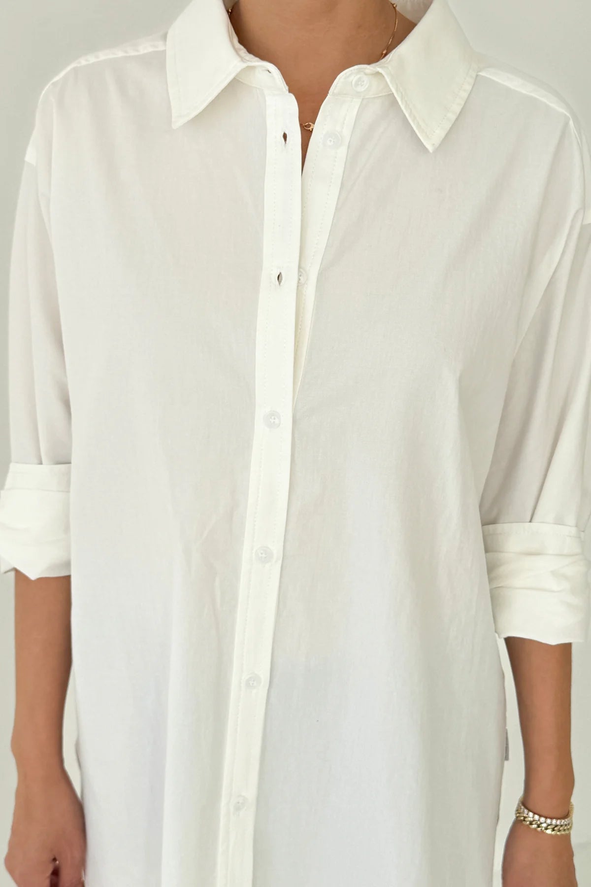 Light Weight Owen Shirt | White